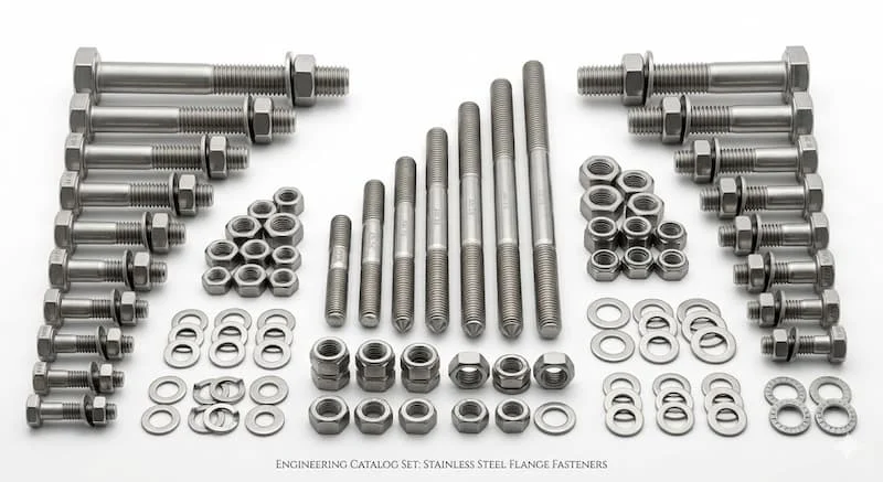 Ảnh sản phẩm bulong mặt bích nền trắng