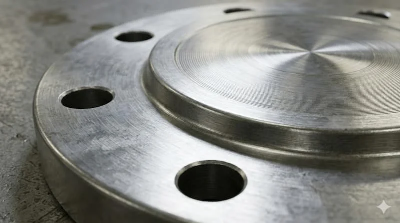 Ảnh cận cảnh mặt bích tiêu chuẩn