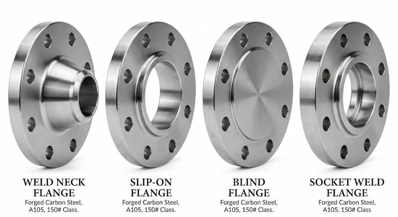 So sánh các loại flange trên thị trường