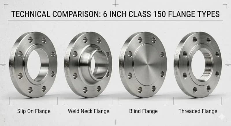 So sánh các loại flange class 150