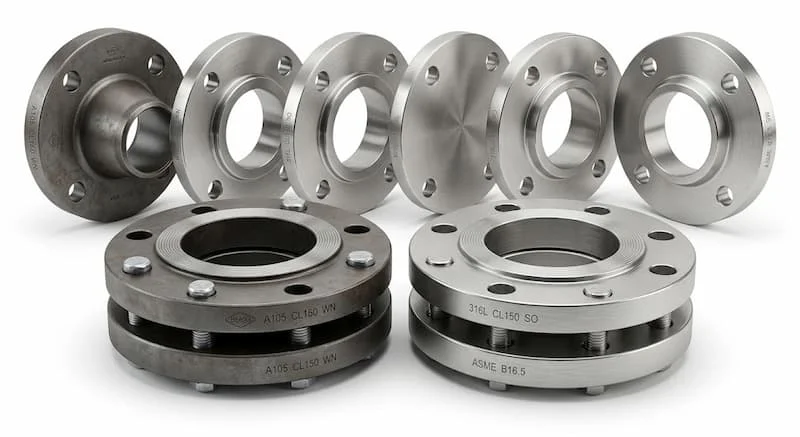 Ảnh tổng quan flange B16 5 Class 150