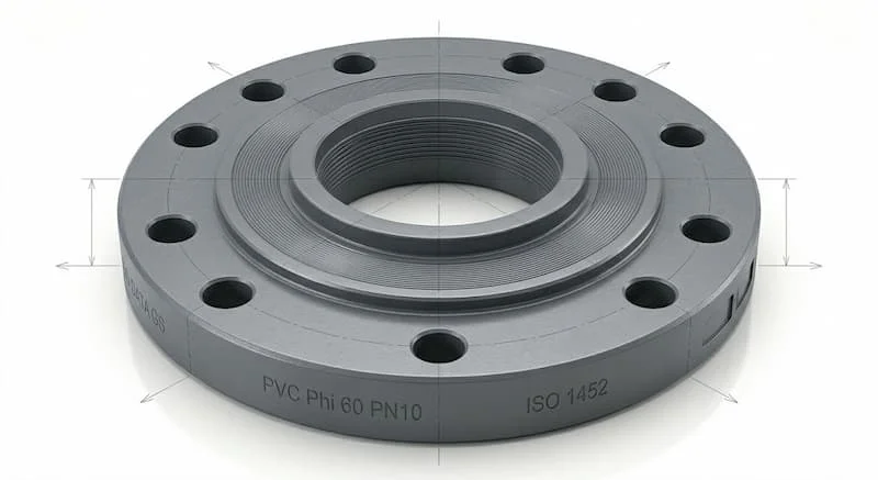 Ảnh sản phẩm mặt bích PVC phi 60