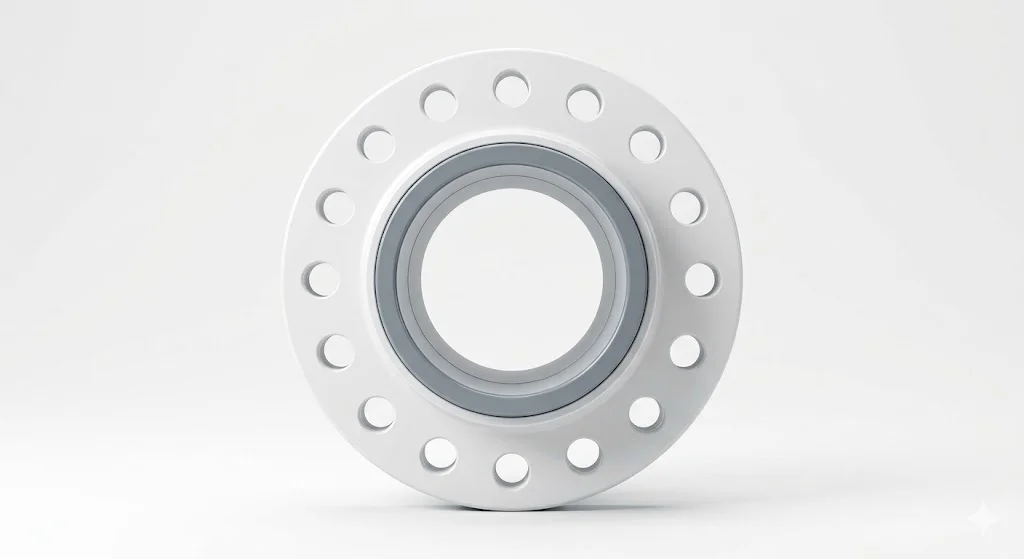 Ảnh sản phẩm mặt bích PVC nền trắng