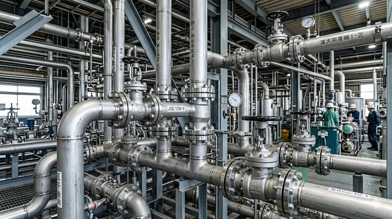 Tổng quan sản phẩm flange jis