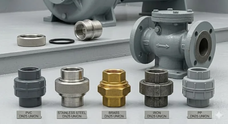 Ảnh nhiều loại rắc co DN25