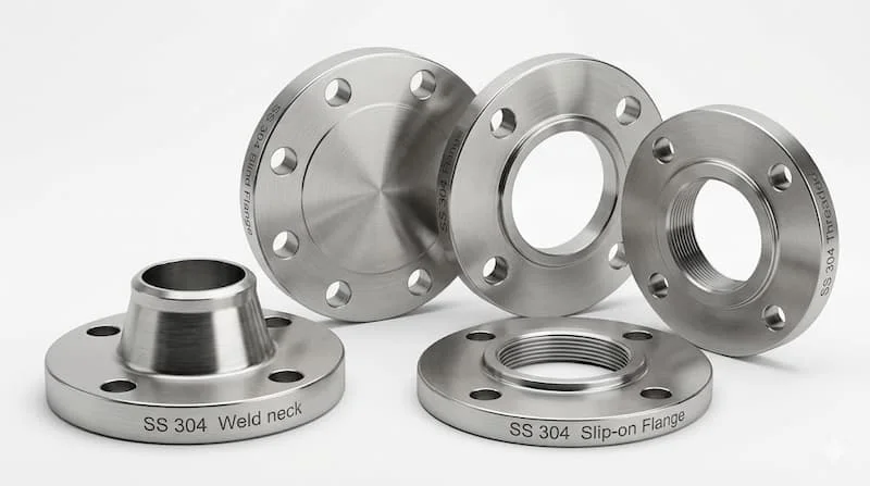 Các loại mặt bích inox 304