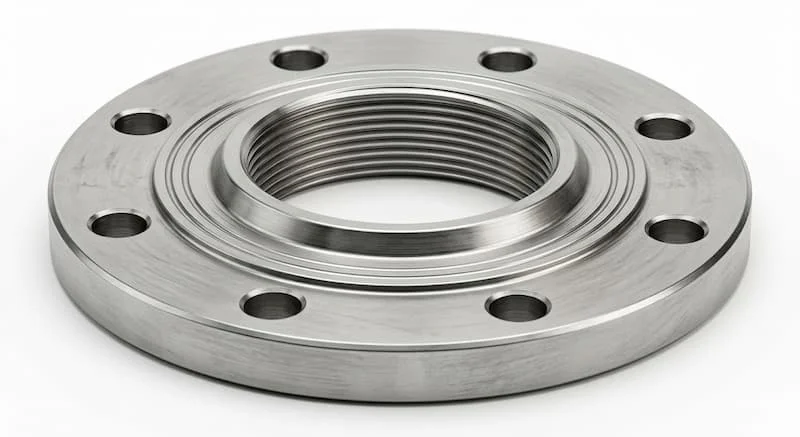 Ảnh sản phẩm threaded flange nền trắng