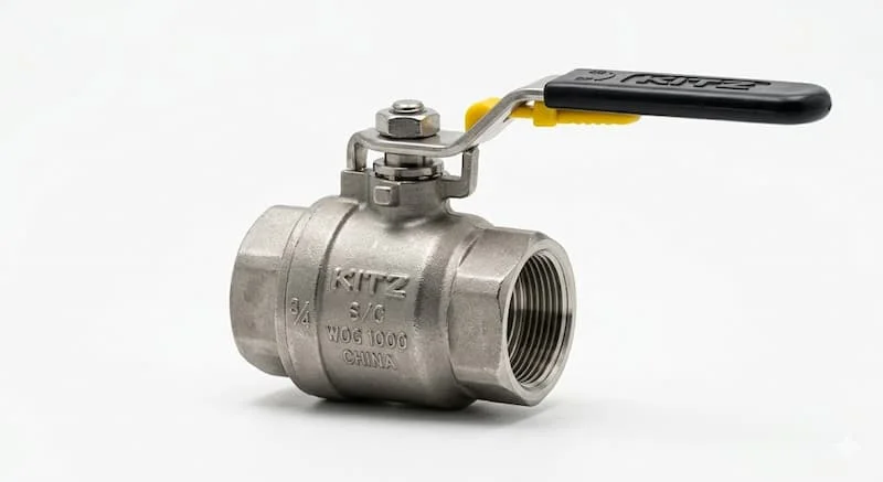 Ảnh sản phẩm van công nghiệp KITZ nền trắng