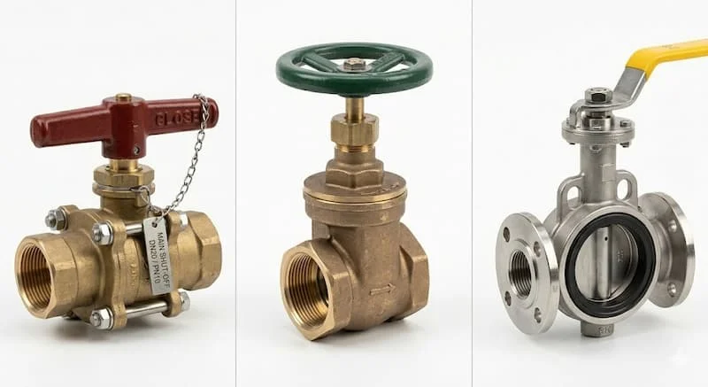 So sánh các loại water shut off valve