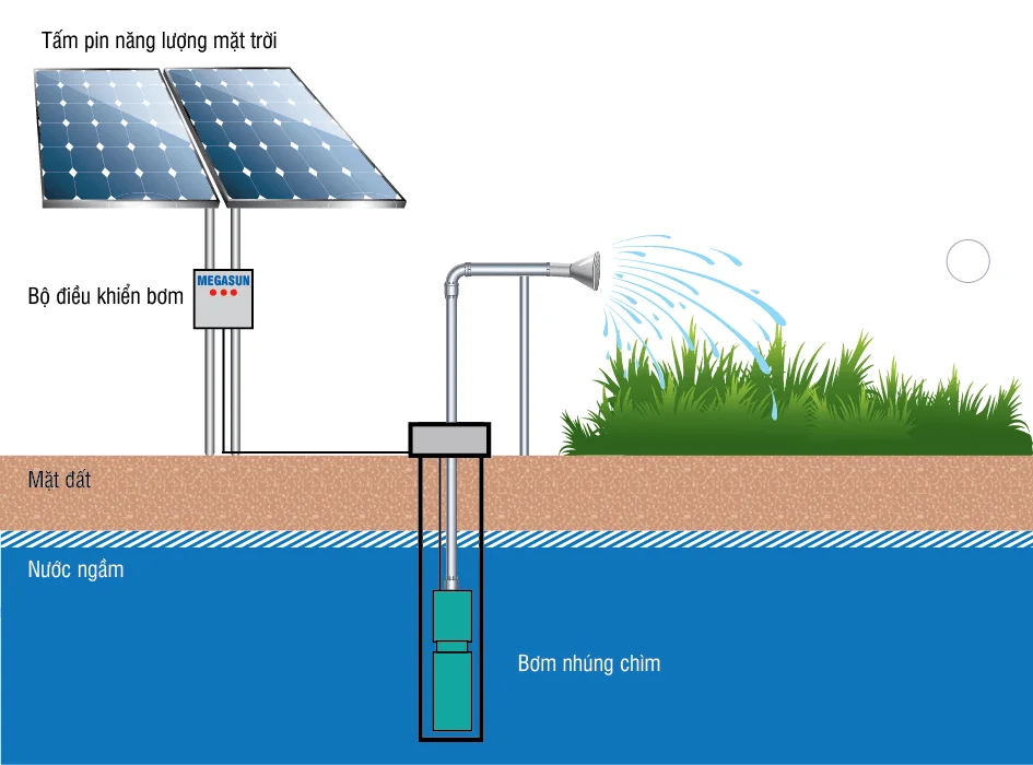 Bơm năng lượng mặt trời 2