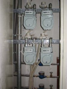 Đồng hồ kiểm tra lưu lượng gas cho từng căn hộ